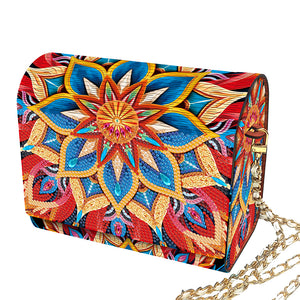 DIY Diamond Art Wooden Coin Pouch 5D Diamond Painting Crystal Rhinestone Purse