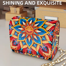 Load image into Gallery viewer, DIY Diamond Art Wooden Coin Pouch 5D Diamond Painting Crystal Rhinestone Purse
