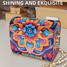 Load image into Gallery viewer, DIY Diamond Art Wooden Coin Pouch 5D Diamond Painting Crystal Rhinestone Purse
