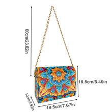 Load image into Gallery viewer, DIY Diamond Art Wooden Coin Pouch 5D Diamond Painting Crystal Rhinestone Purse
