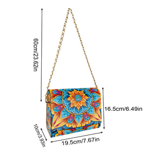 DIY Diamond Art Wooden Coin Pouch 5D Diamond Painting Crystal Rhinestone Purse
