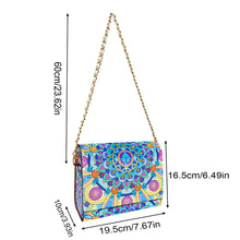 Load image into Gallery viewer, DIY Diamond Art Wooden Coin Pouch 5D Diamond Painting Crystal Rhinestone Purse
