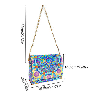 DIY Diamond Art Wooden Coin Pouch 5D Diamond Painting Crystal Rhinestone Purse