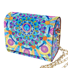 Load image into Gallery viewer, DIY Diamond Art Wooden Coin Pouch 5D Diamond Painting Crystal Rhinestone Purse
