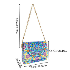 DIY Diamond Art Wooden Coin Pouch 5D Diamond Painting Crystal Rhinestone Purse