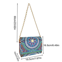 Load image into Gallery viewer, DIY Diamond Art Wooden Coin Pouch 5D Diamond Painting Crystal Rhinestone Purse
