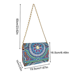DIY Diamond Art Wooden Coin Pouch 5D Diamond Painting Crystal Rhinestone Purse