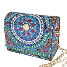 Load image into Gallery viewer, DIY Diamond Art Wooden Coin Pouch 5D Diamond Painting Crystal Rhinestone Purse
