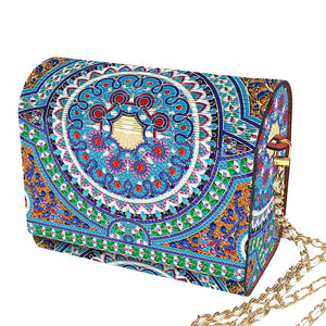 DIY Diamond Art Wooden Coin Pouch 5D Diamond Painting Crystal Rhinestone Purse