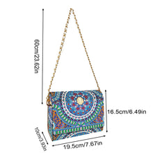 Load image into Gallery viewer, DIY Diamond Art Wooden Coin Pouch 5D Diamond Painting Crystal Rhinestone Purse

