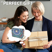 Load image into Gallery viewer, DIY Diamond Art Wooden Coin Pouch 5D Diamond Painting Crystal Rhinestone Purse
