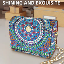 Load image into Gallery viewer, DIY Diamond Art Wooden Coin Pouch 5D Diamond Painting Crystal Rhinestone Purse
