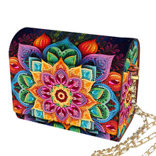 Load image into Gallery viewer, DIY Diamond Art Wooden Coin Pouch 5D Diamond Painting Crystal Rhinestone Purse
