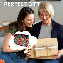 Load image into Gallery viewer, DIY Diamond Art Wooden Coin Pouch 5D Diamond Painting Crystal Rhinestone Purse
