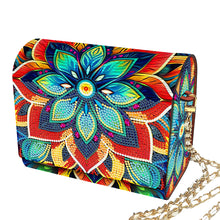 Load image into Gallery viewer, DIY Diamond Art Wooden Coin Pouch 5D Diamond Painting Crystal Rhinestone Purse

