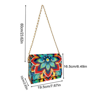 DIY Diamond Art Wooden Coin Pouch 5D Diamond Painting Crystal Rhinestone Purse