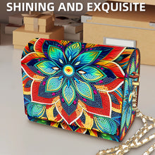 Load image into Gallery viewer, DIY Diamond Art Wooden Coin Pouch 5D Diamond Painting Crystal Rhinestone Purse
