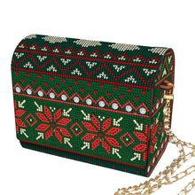 Load image into Gallery viewer, DIY Diamond Art Wooden Coin Pouch 5D Diamond Painting Crystal Rhinestone Purse
