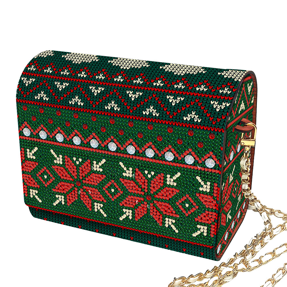 DIY Diamond Art Wooden Coin Pouch 5D Diamond Painting Crystal Rhinestone Purse