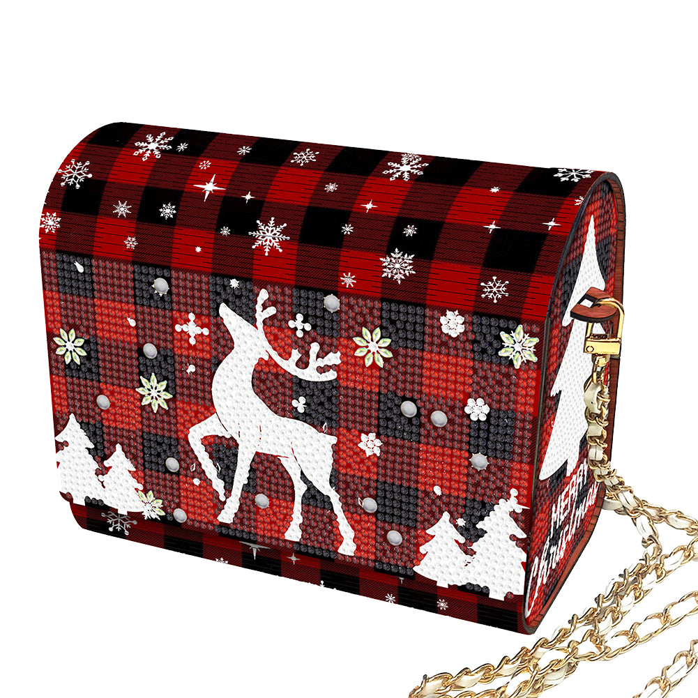 DIY Diamond Art Wooden Coin Pouch 5D Diamond Painting Crystal Rhinestone Purse
