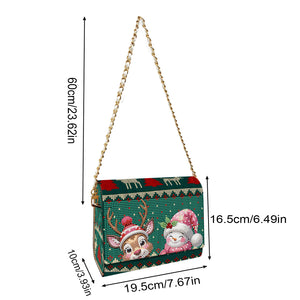 DIY Diamond Art Wooden Coin Pouch 5D Diamond Painting Crystal Rhinestone Purse