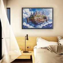 Load image into Gallery viewer, Castle In The Sky - 79*56CM 14CT Stamped Cross Stitch (Xiaobai Brand)
