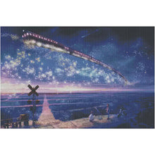 Load image into Gallery viewer, Under The Starry Sky - 83*59CM 14CT Stamped Cross Stitch (Xiaobai Brand)
