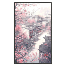 Load image into Gallery viewer, Spring In Jiangnan - 70*120CM 14CT Stamped Cross Stitch (Fairy Brand)
