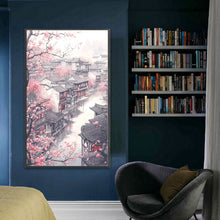 Load image into Gallery viewer, Spring In Jiangnan - 70*120CM 14CT Stamped Cross Stitch (Fairy Brand)

