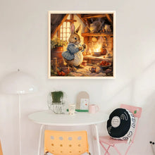 Load image into Gallery viewer, Kitchen Rabbit - 40*40CM 14CT Stamped Cross Stitch
