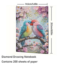 Load image into Gallery viewer, 5D DIY Diamond Art Painting Notebook Kit Crystal Notepad Sketchbook for Birthday
