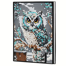 Load image into Gallery viewer, 5D DIY Diamond Art Painting Notebook Kit Crystal Notepad Sketchbook for Birthday
