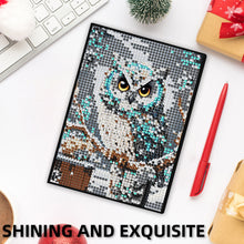 Load image into Gallery viewer, 5D DIY Diamond Art Painting Notebook Kit Crystal Notepad Sketchbook for Birthday
