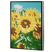 Load image into Gallery viewer, 5D DIY Diamond Art Painting Notebook Kit Crystal Notepad Sketchbook for Birthday
