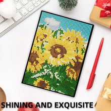 Load image into Gallery viewer, 5D DIY Diamond Art Painting Notebook Kit Crystal Notepad Sketchbook for Birthday
