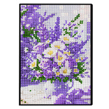 Load image into Gallery viewer, 5D DIY Diamond Art Painting Notebook Kit Crystal Notepad Sketchbook for Birthday

