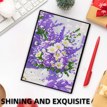 Load image into Gallery viewer, 5D DIY Diamond Art Painting Notebook Kit Crystal Notepad Sketchbook for Birthday
