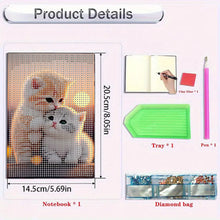 Load image into Gallery viewer, 5D DIY Diamond Art Painting Notebook Kit Crystal Notepad Sketchbook for Birthday
