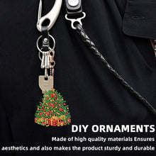 Load image into Gallery viewer, 6PCS 2D Flat DIY Diamond Painting Keychain Double Sided Drill Diamond Art Kits
