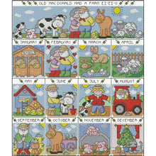 Load image into Gallery viewer, Grandpa&#39;S Manor - 40*45CM 14CT Stamped Cross Stitch (Fairy Brand)
