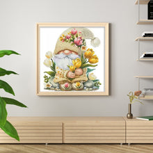 Load image into Gallery viewer, Tulip Dwarf Seven - 65*65CM 11CT Stamped Cross Stitch (Mona Lisa Brand)
