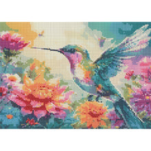 Load image into Gallery viewer, Flowers And Hummingbirds 40*30CM(Canvas) Full Round Drill Diamond Painting
