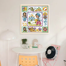 Load image into Gallery viewer, Princess Jasmine - 30*30CM 14CT Stamped Cross Stitch(Fairy Brand)
