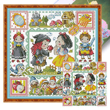 Load image into Gallery viewer, Snow White - 30*30CM 14CT Stamped Cross Stitch(Fairy Brand)
