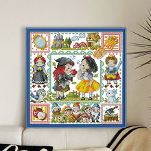 Load image into Gallery viewer, Snow White - 30*30CM 14CT Stamped Cross Stitch(Fairy Brand)
