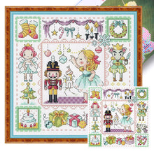 Load image into Gallery viewer, The Nutcracker - 30*30CM 14CT Stamped Cross Stitch(Fairy Brand)
