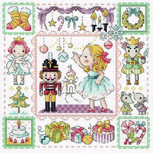 The Nutcracker - 30*30CM 14CT Stamped Cross Stitch(Fairy Brand)