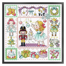 Load image into Gallery viewer, The Nutcracker - 30*30CM 14CT Stamped Cross Stitch(Fairy Brand)
