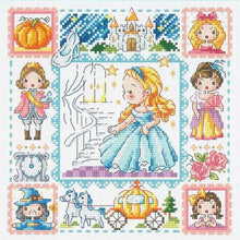 Load image into Gallery viewer, Cinderella - 30*30CM 14CT Stamped Cross Stitch(Fairy Brand)

