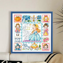 Load image into Gallery viewer, Cinderella - 30*30CM 14CT Stamped Cross Stitch(Fairy Brand)
